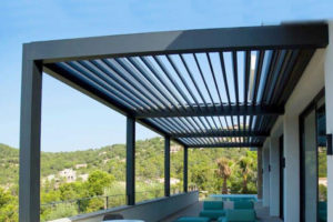 Aluminum Roof & Pergola Background